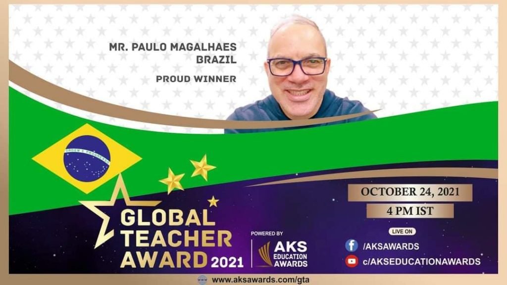 A premiação indiana Global Teacher Award existe há 10 anos para reconhecer professores que com iniciativas fora da sala de aula formal