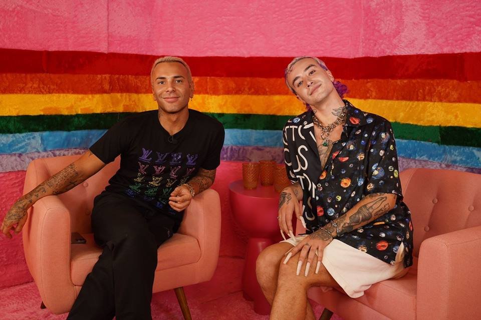 Matheus Mazzafera e Chamaleo