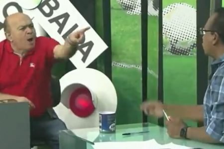 Comentaristas do programa "Trem Bala"