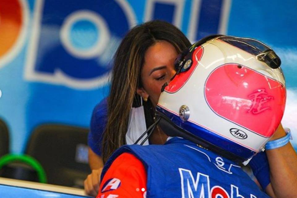 Rubens Barrichello e Paloma Tocci1
