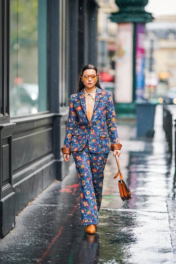 Floral no street style 
