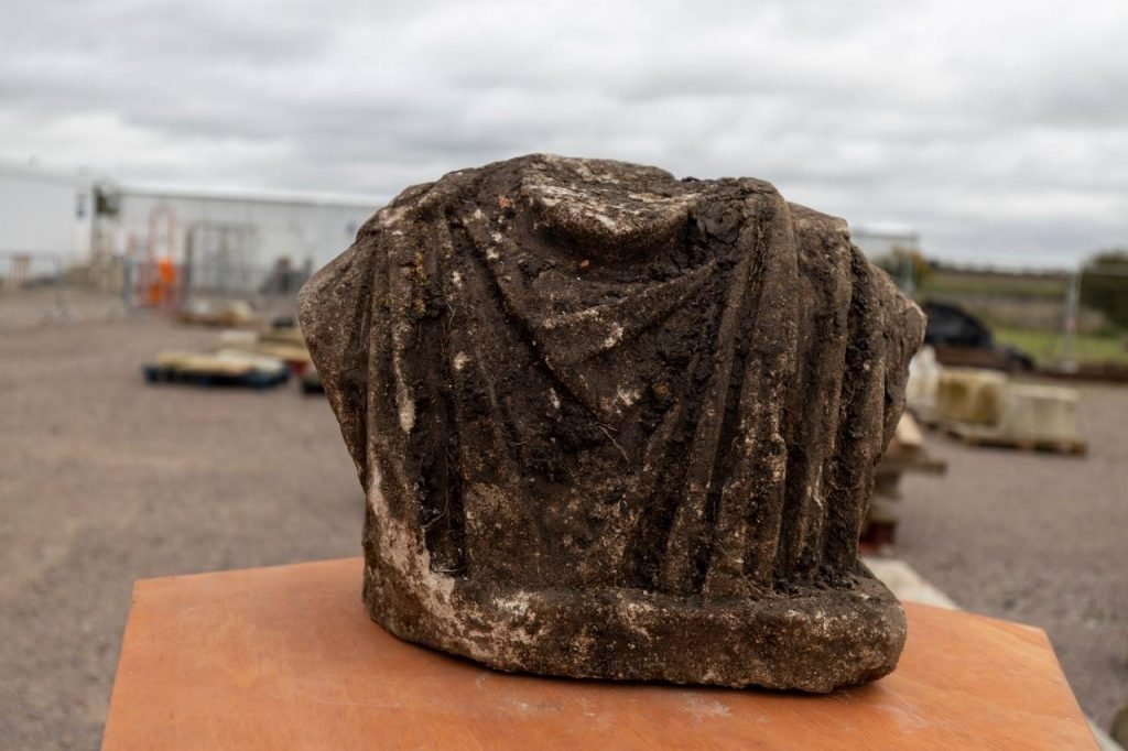Torso da estátua romana
