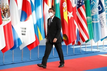 Bolsonaro participa do G20, em Roma