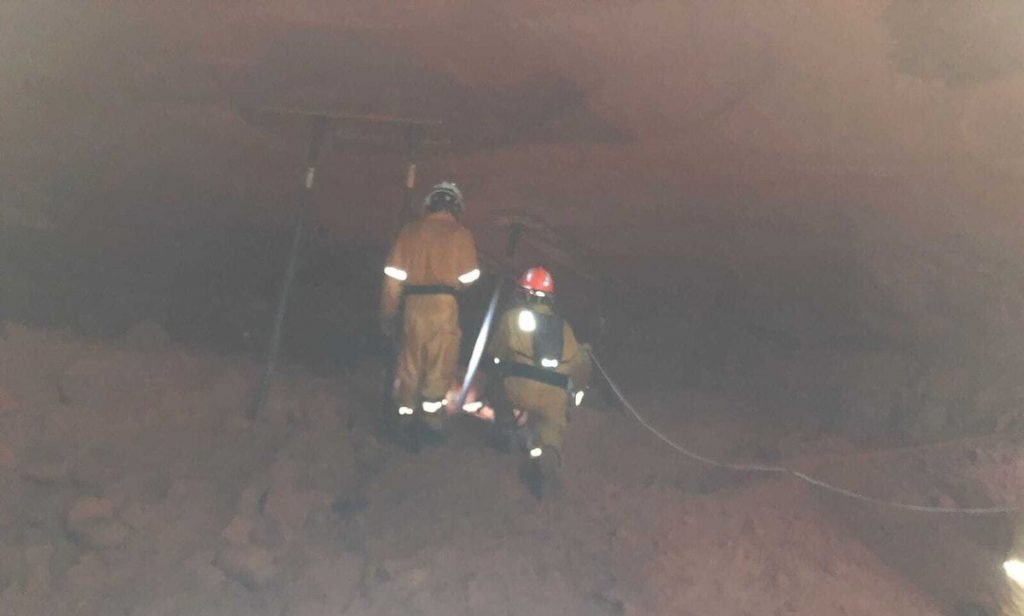 Grupo de 12 pessoas foi atingido por desabamento do teto da Gruta Duas Bocas, em Altinópolis