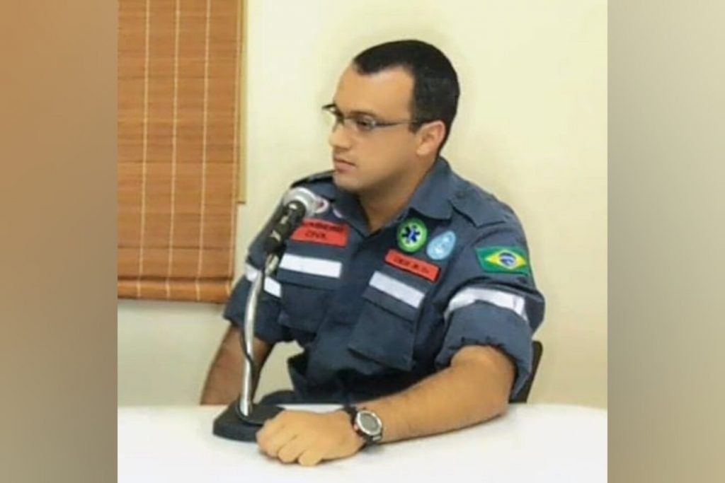 O instrutor do curso Celso Galina Júnior, 30 anos, morador de Batatais, é uma das vítimas do desmoronamento