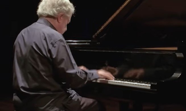 Nelson Freire em recital em Brasília