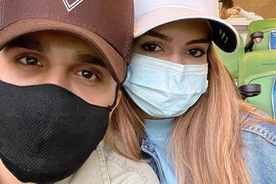 Luan Santana e Izabela Cunha