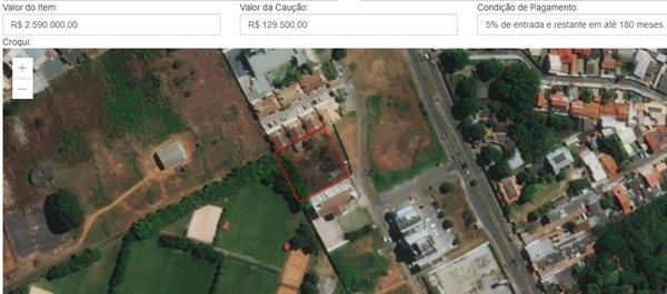 Imóvel licitação Terracap 12/2021