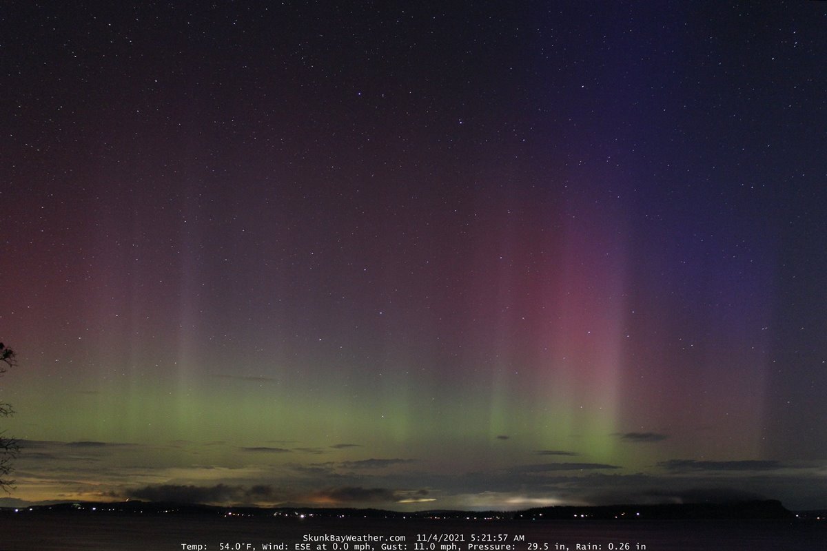 Tempestade solar “canibal” traz aurora boreal até a Califórnia