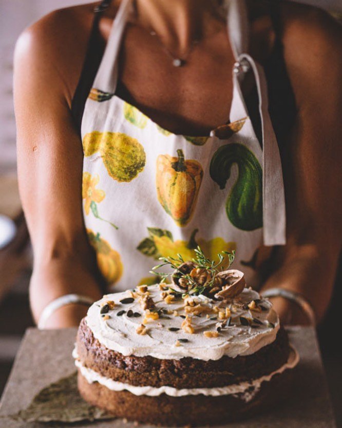 Carrot cake da Comedoria Sazonal