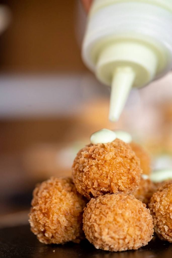 Croquete de vatapá