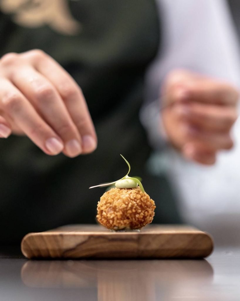 Croquete de vatapá
