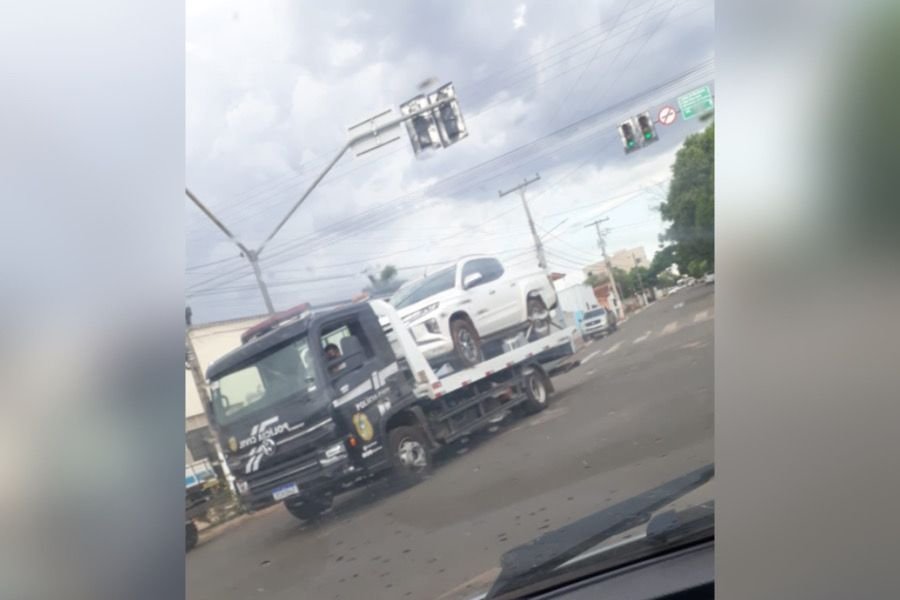 Desaparecido caminhonete Palmeiras de Goiás