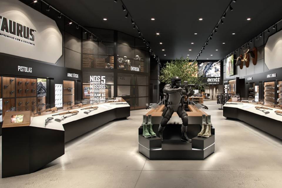 Taurus inaugura loja em Brasília
