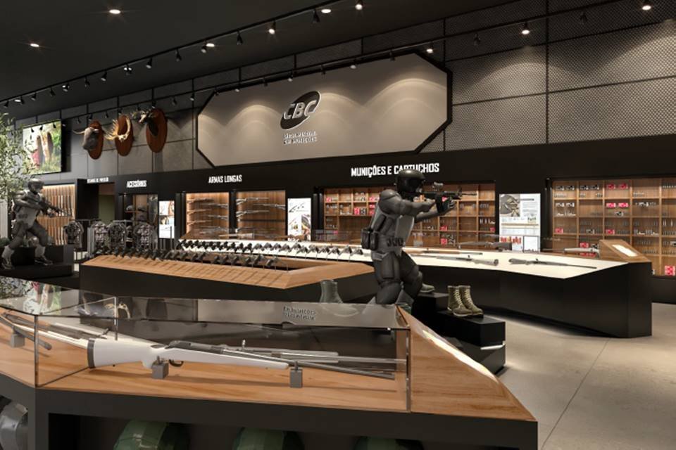 Nova loja da Taurus é conceito