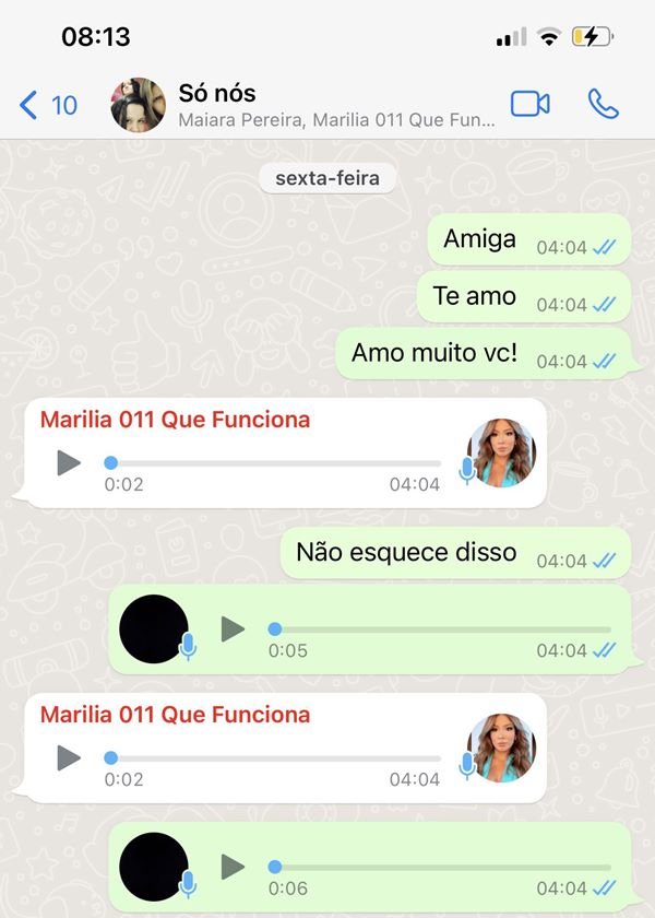 Última conversa de Marília Mendonça com amigas Maiara e Maraisa