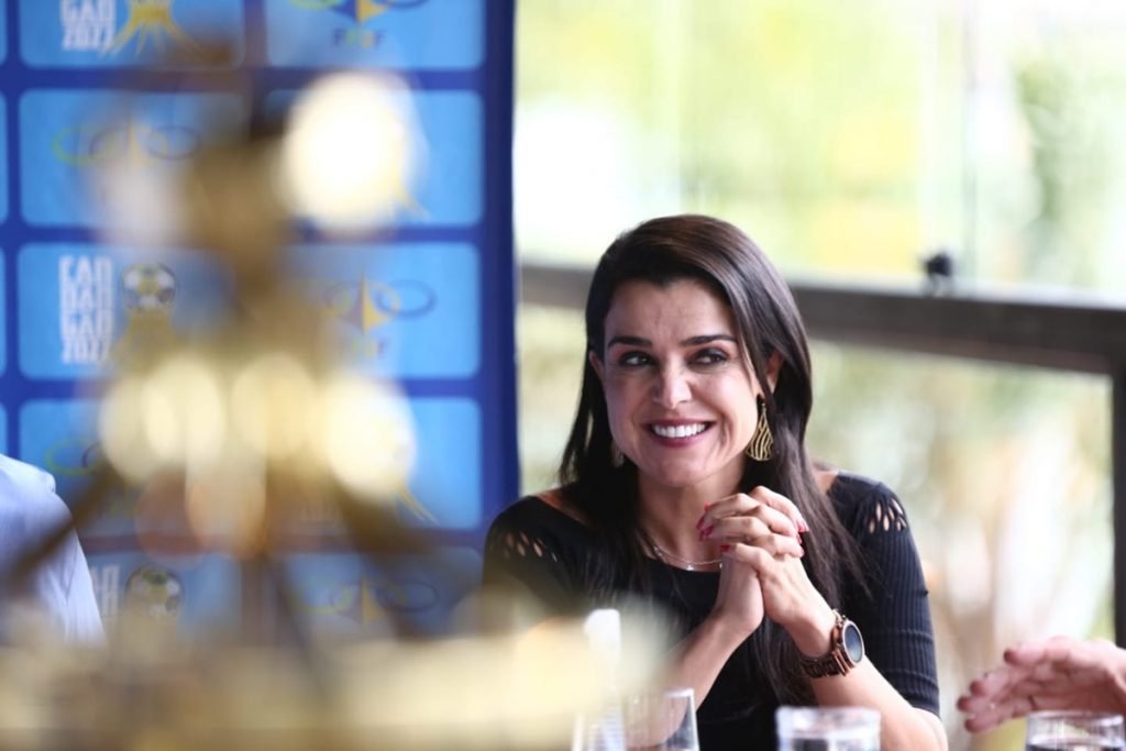 Secretária de esportes do DF, Giselle Ferreira