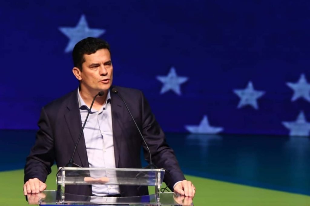 Cerimônia de filiação de Sergio Moro ao Podemos