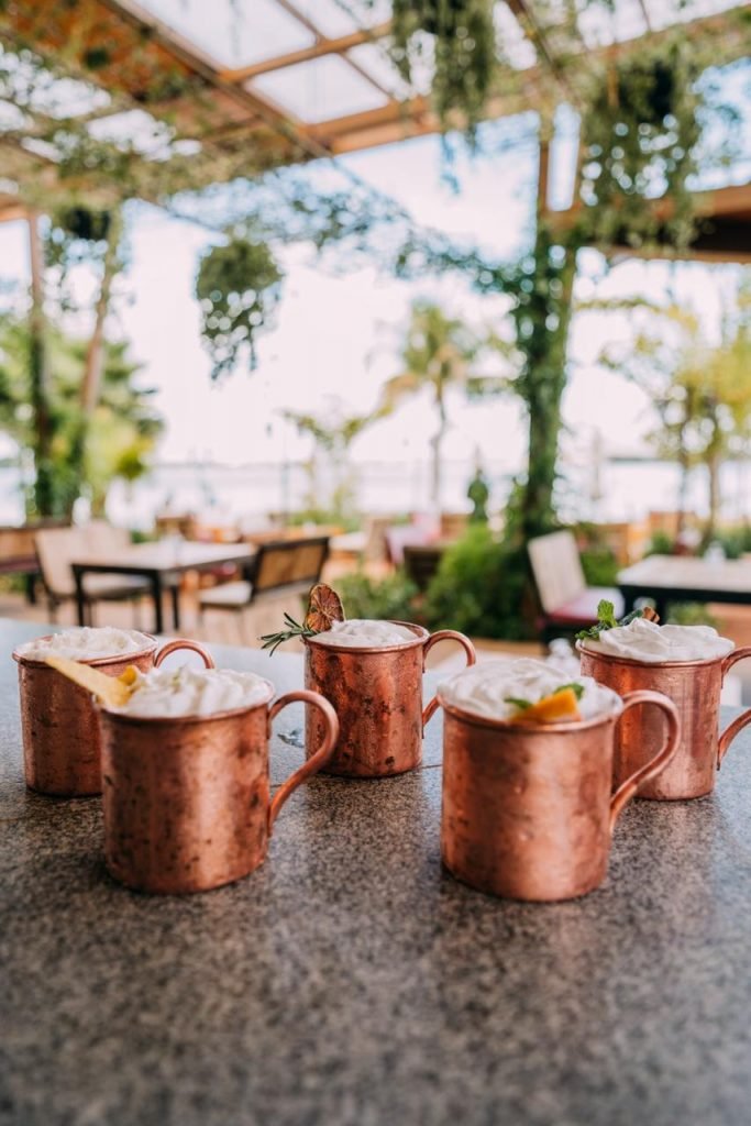 Moscow mule do Wine Garden