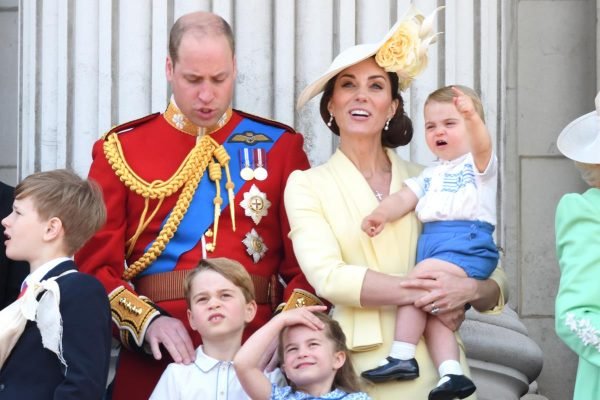 Príncipe William, Kate Middleton, George, Charlotte e Louis_1