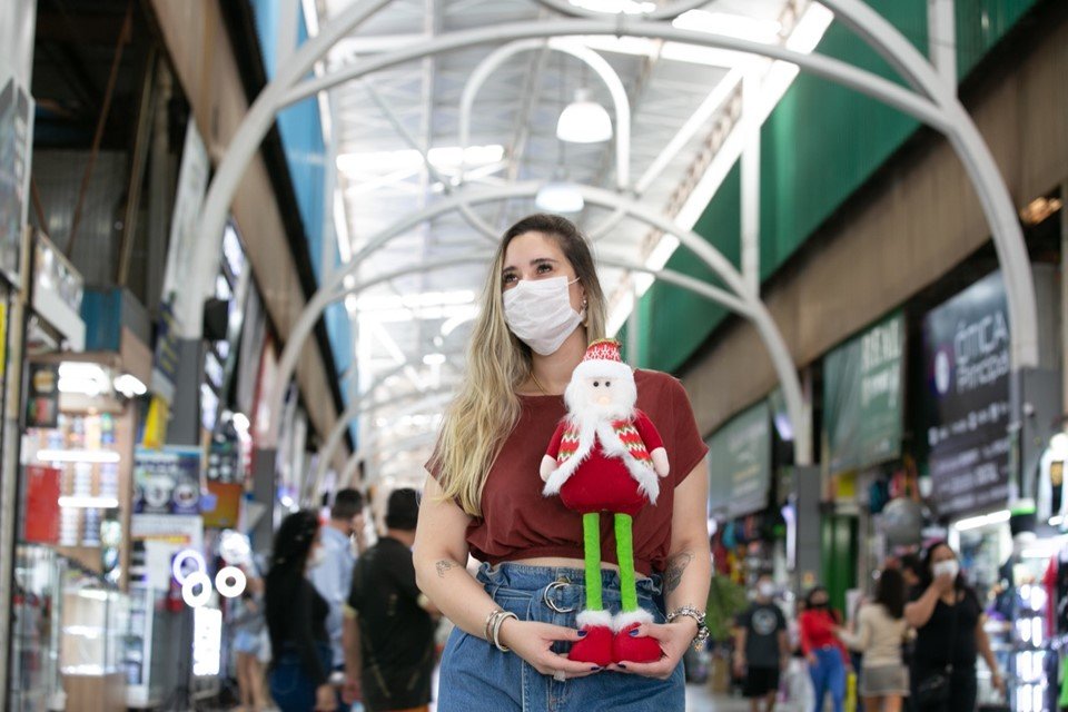 Natal na feira dos importados