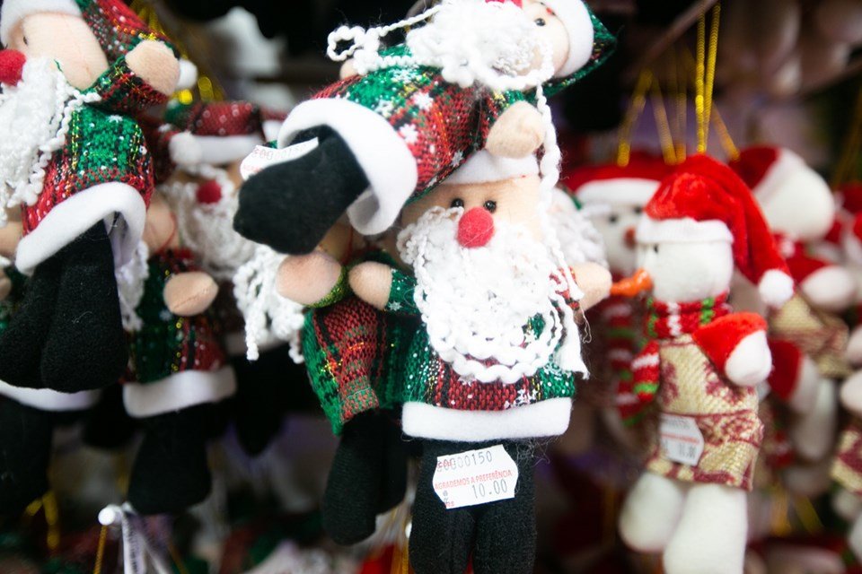Natal na feira dos importados