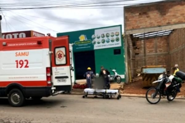 Idosa foi levada a uma unidade de saúde de Caldas Novas, em Goiás, mas não resistiu