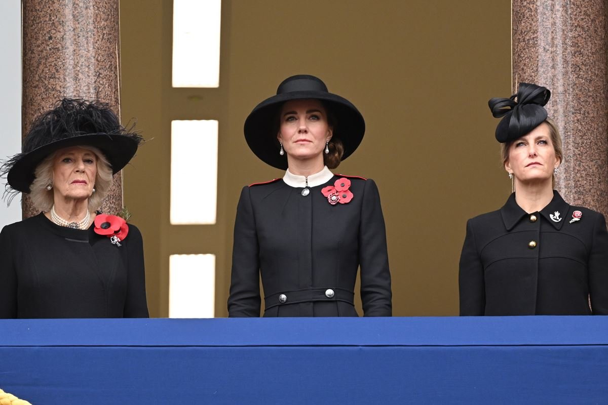 Camilla Parker, Kate Middleton e Sophie Rhys-Jones