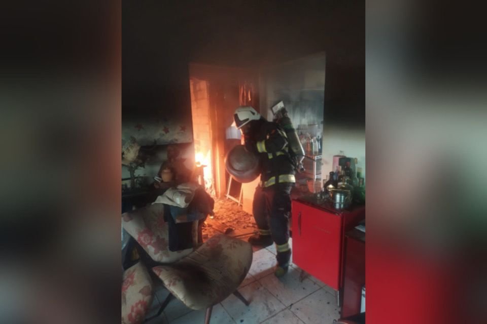 Incêndio Aparecida de Goiânia Goiás