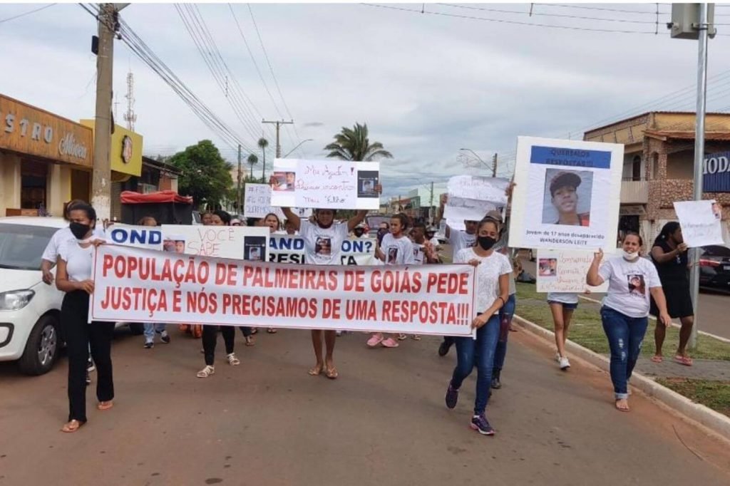 Adolescente desaparecido Palmeiras de Goias