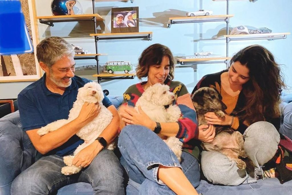 Natasha Dantas e William Bonner
