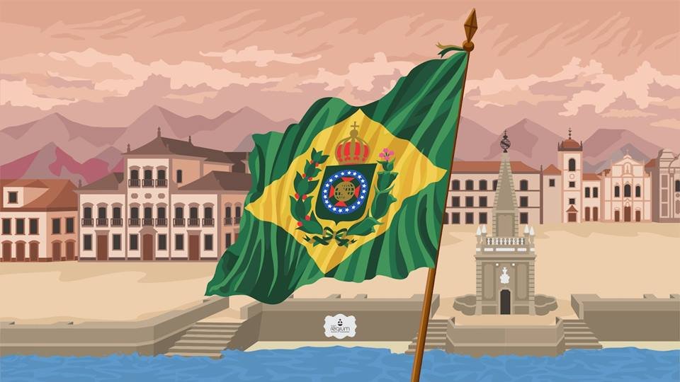 Monarquia Brasil on X: Ver esta Bandeira tremular nos remete a um