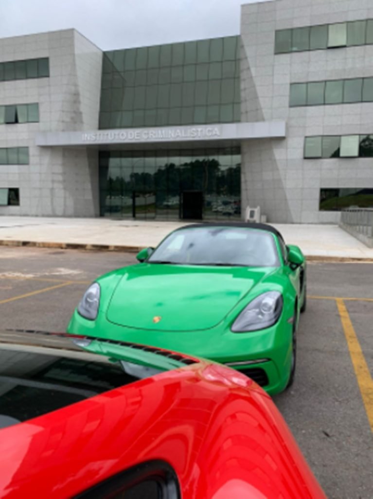 Porsche apreendida