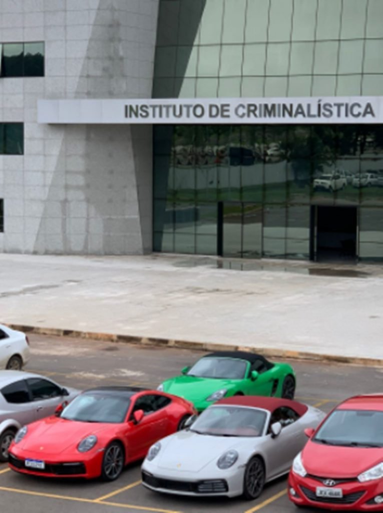 Porsche apreendida