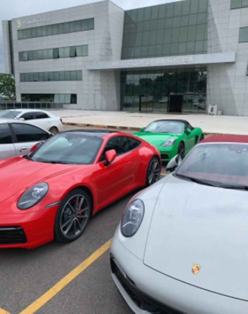 porche apreendida