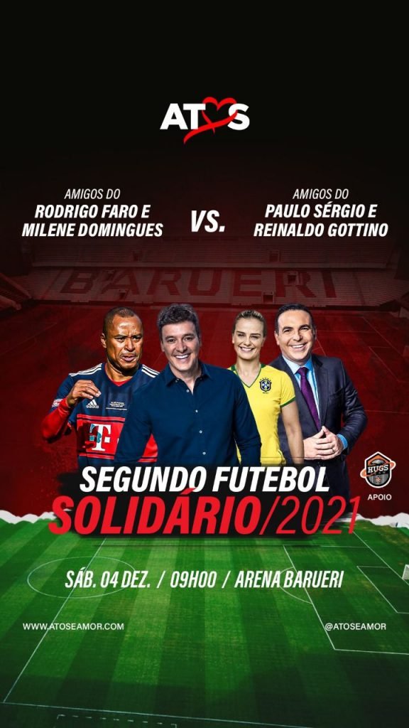 Rodrigo Faro no Segundo Futebol Solidário