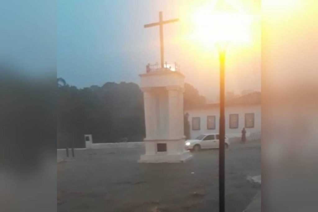 enchente na cidade de goiás