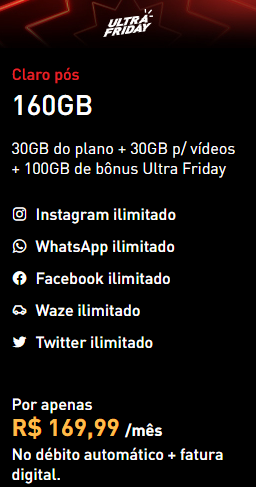 Claro lança planos pós-pago e controle com assinatura do HBO Max