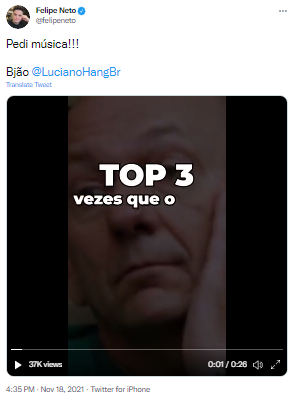 Luciano Hang perde ação contra Felipe Neto sobre críticas durante a pandemia