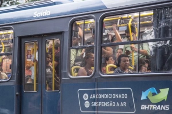 ônibus lotado em Belo Horizonte