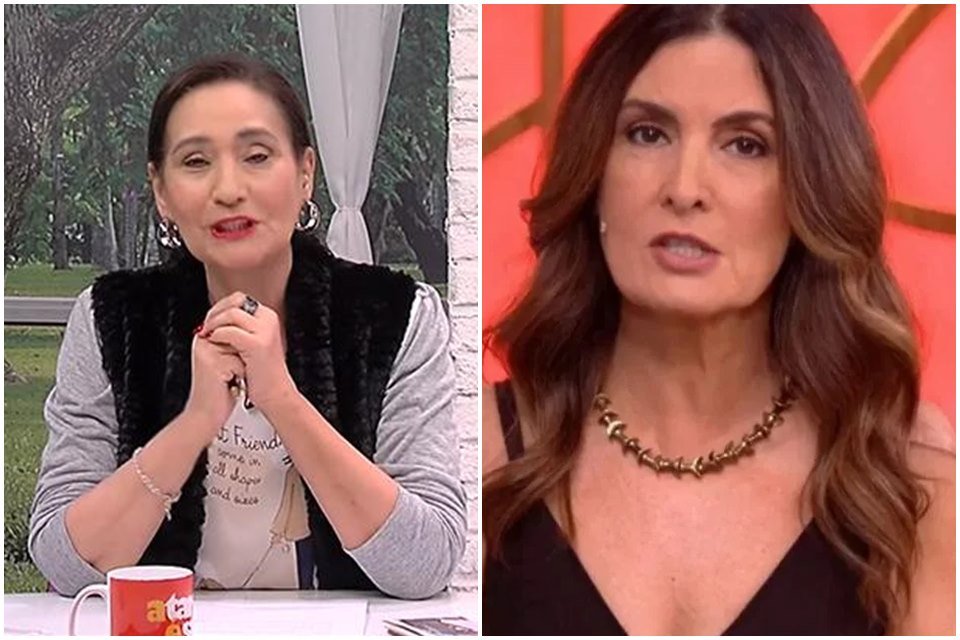 Sonia Abrao e Fátima Bernardes