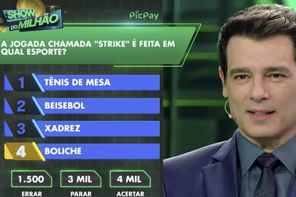 Celso Portiolli rebate critica a jogadores do Show do Milhão