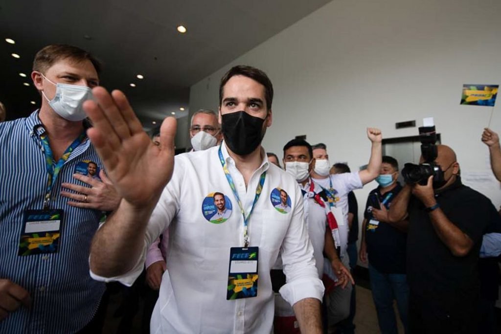Eduardo Leite nas prévias do PSDB
