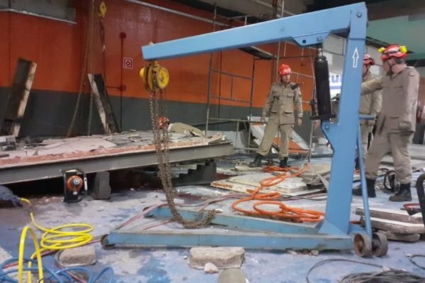 Acidente deixa trabalhadores mortos no Manaíra Shopping