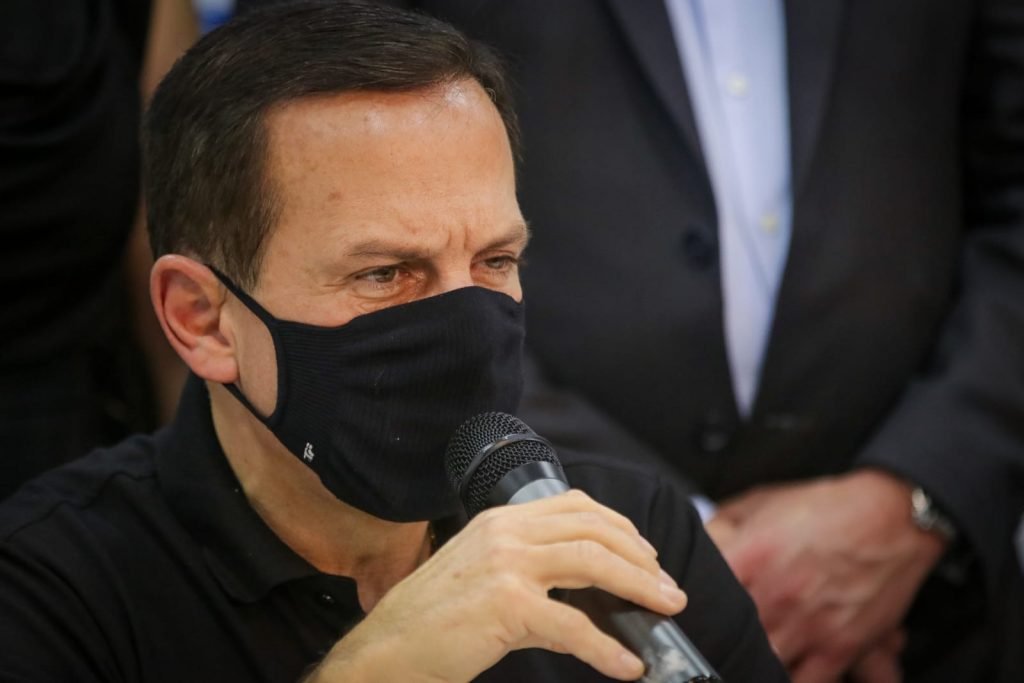 Candidatos do PSDB à Presidência da República, João Doria e Arthur Virgilio concedem entrevista coletiva para informar sobre a reCandidatos do PSDB à Presidência da República, João Doria e Arthur Virgilio concedem entrevista coletiva para informar sobre a retomada do processo de votaçãotomada do processo de votação