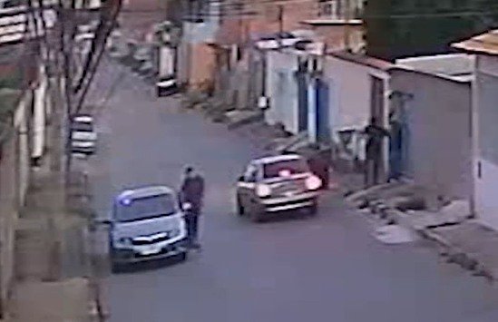 carros parados