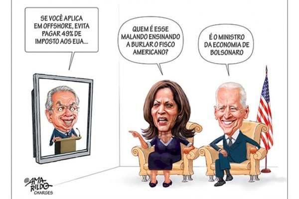 Charge do Amarildo