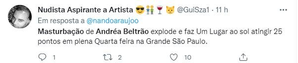 Andrea Beltrão em Um Lugar ao Sol