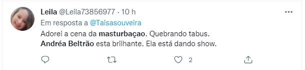 Andrea Beltrão em Um Lugar ao Sol
