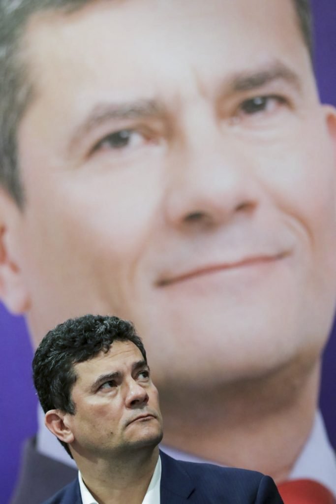 sergio Moro e o General Santos Cruz participam do encontro de presidentes estaduais do Podemos, em Brasília 7